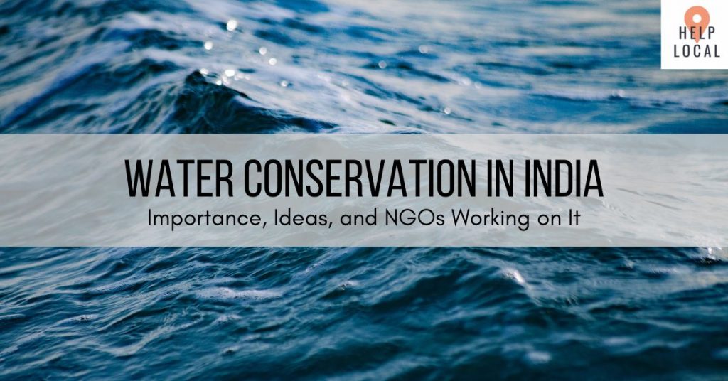 research paper on water conservation in india