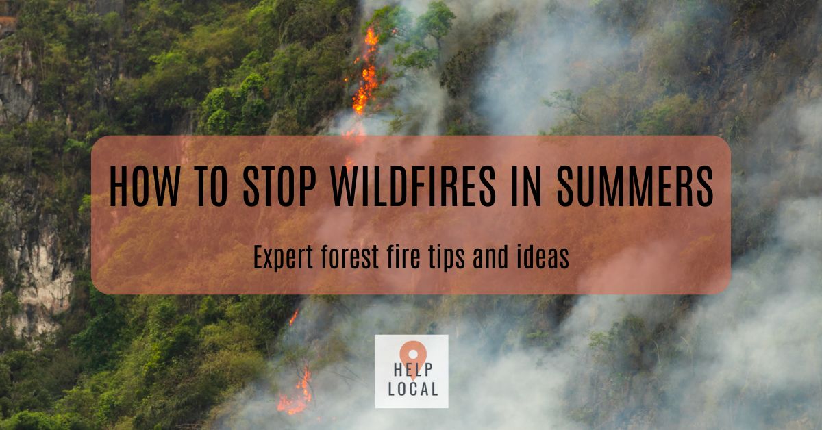 Stop wildfire in summer