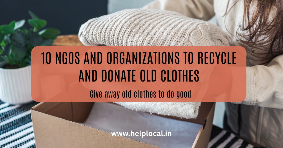 NGOs for clothes donation