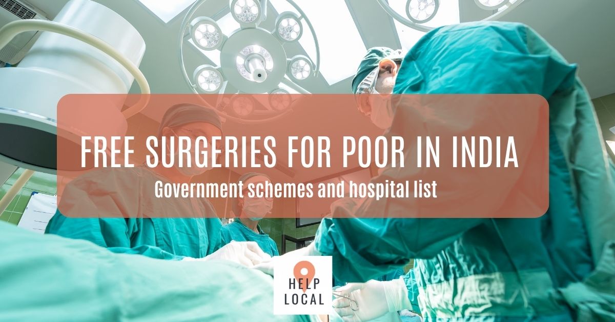 free surgery for poor