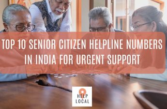 senior citizen help line no